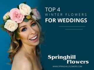 Best Winter Wedding Flowers in London Ontario