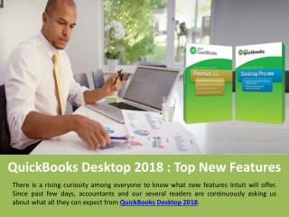 New Features QuickBooks Desktop 2018