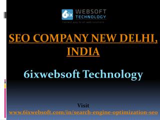 # 1 SEO Company New Delhi