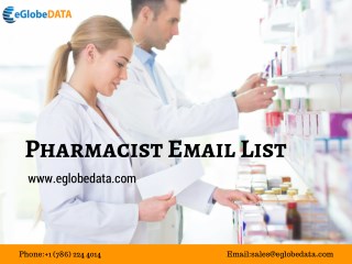 Pharmacist Email List