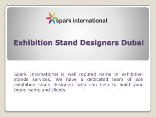 Exhibition Stand Designers Dubai