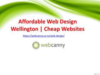 Affordable Web Design Wellington | Cheap Websites