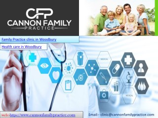 CANNON FAMILY PRACTICE Medical clinic Woodbury health care in Woodbury