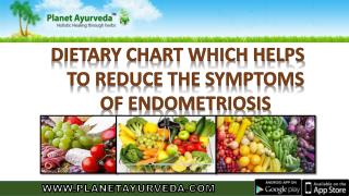 Dietary Chart Which Helps To Reduce The Symptoms Of Endometriosis