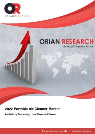 Portable Air Cleaner Market by Share, Growth with Major Player Analysis 2022