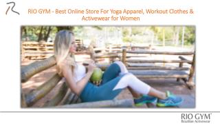 Yoga Wear For Women
