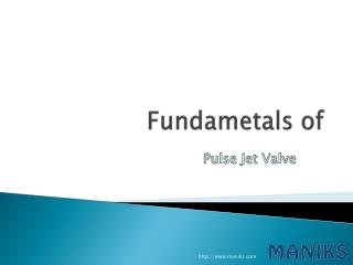 Pulse Jet valve