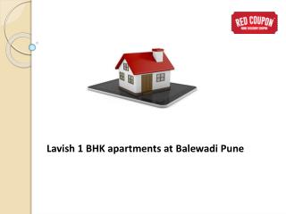 1 bhk FLATS IN bALEWADI pUNE