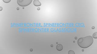 Spinefronteir The Leader in LES