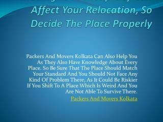Moving To A Cheap City Can Affect Your Relocation, So Decide The Place Properly