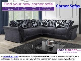 Corner Sofas & Corner Sofas Beds Online UK | Sofas Direct