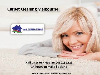 Carpet Cleaning Melbourne - Local Cleaning Services
