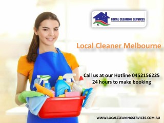 Local Cleaner Melbourne - Local Cleaning Services