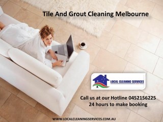 Tile And Grout Cleaning Melbourne - Local Cleaning Services