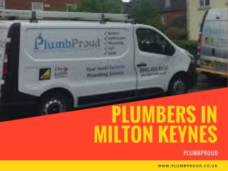 Plumbers In Milton Keynes