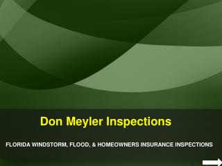 Wind Mitigation Inspector