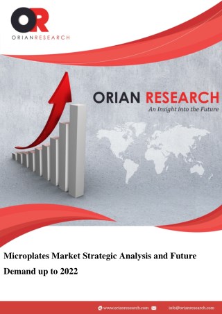 2022 Microplates Market with Strategic Analysis, Manufacturers and Demand Forecasts