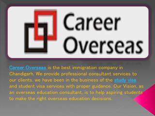 Career Overseas | Study Visa Consultant | Student Visa in Chandigarh