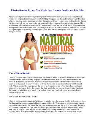 http://supplementaustralia.com.au/ultavive-garcinia/