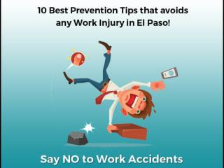 10 Best Prevention Tips that avoids any Work Injury in El Paso! Say NO to Work Accidents - Scherr Legat