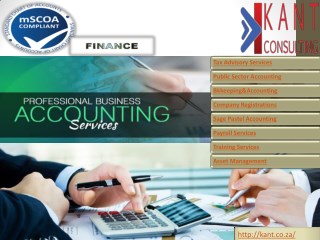 Accounting and bookkeeping services | Accounting services