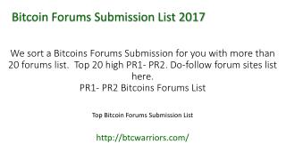 Bitcoin Investment Forum Canada