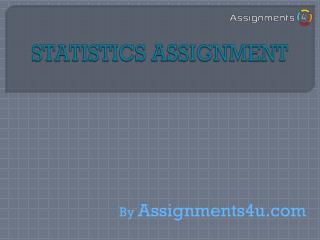 Statistics Assignment Help