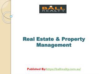Real Estate & Property Management