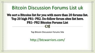 Cryptocurrency Forum uk