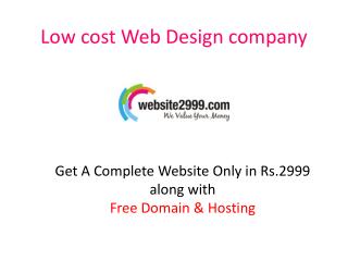 low cost web design company in indore