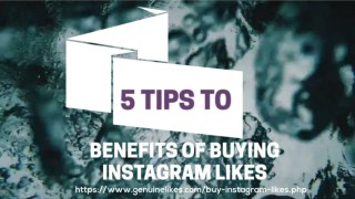 Advantages of Buying Instagram Likes