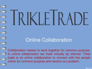 Online Collaboration