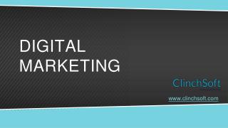 Overview of Digital Marketing