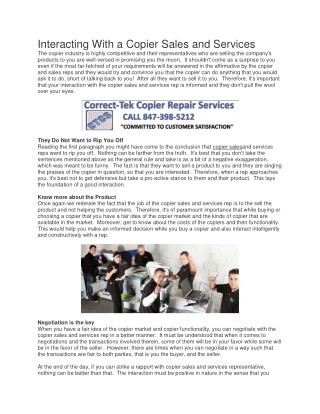 Benefits of the Multifunction Copier
