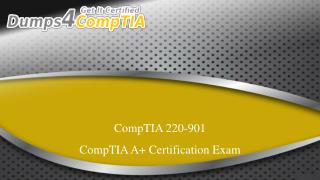 Get 220-901 Exam BrainDumps - CompTIA 220-901 PDF