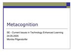 Metacognition