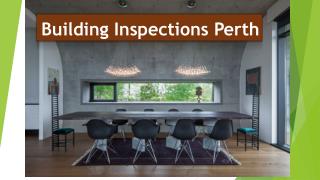 Building inspections perth