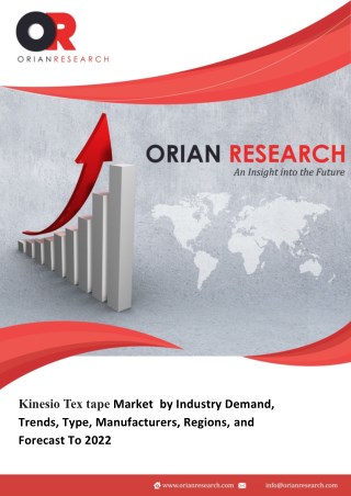 Kinesio Tex tape Market by Industry Demand, Trends, Type, Manufacturers, Regions, and Forecast To 2022