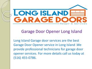 Garage Door Opener Long Island