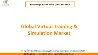 Global Virtual Training and Simulation Market Segmentation