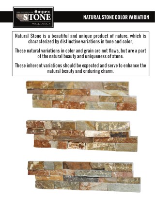 Make your Home Beautiful with Natural Stone !