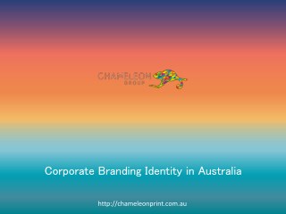 Corporate Branding Identity in Australia