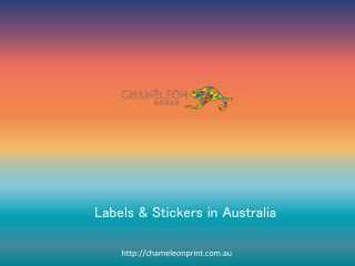 Labels & Stickers in Australia