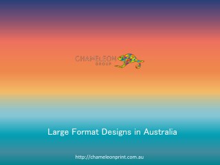 Large Format Designs in Australia