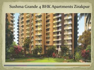 Sushma Grande 4 BHK Apartments Zirakpur