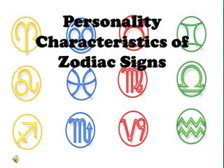 Personality characteristics of zodiac signs by gurumaa vidyavati ji