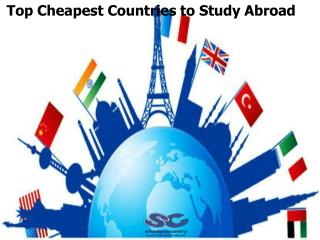 Top cheapest countries to study abroad