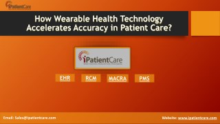 How Wearable Health Technology Accelerates Accuracy in Patient Care?