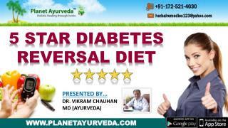 5 Star Diabetes Reversal Diet by Dr. Vikram Chauhan