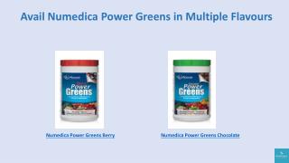 Avail Numedica Power Greens in Multiple Flavours